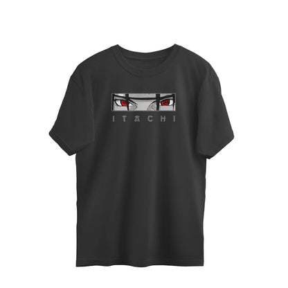 Naruto: Itachi Uchiha Oversized Graphic T-Shirt